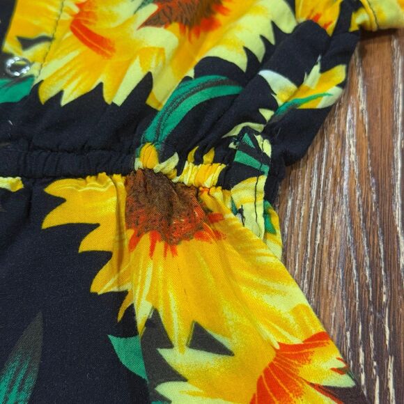 Bailey's Blossoms 12 / 18 Month Girls Sunflower Jumper‎ Romper - Picture 4 of 5
